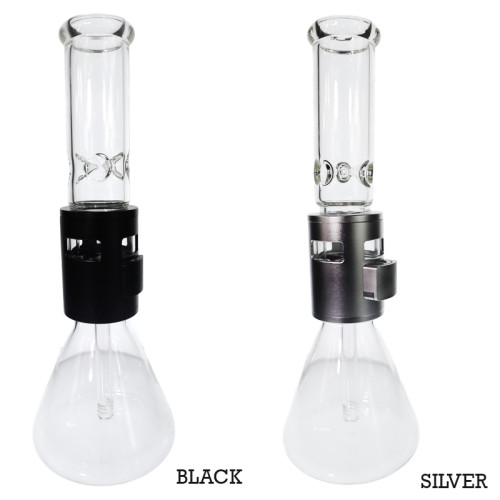 14 INCH GLASS BEAKER BASE W/ICE CATCHER MANGNETIC BOWL 